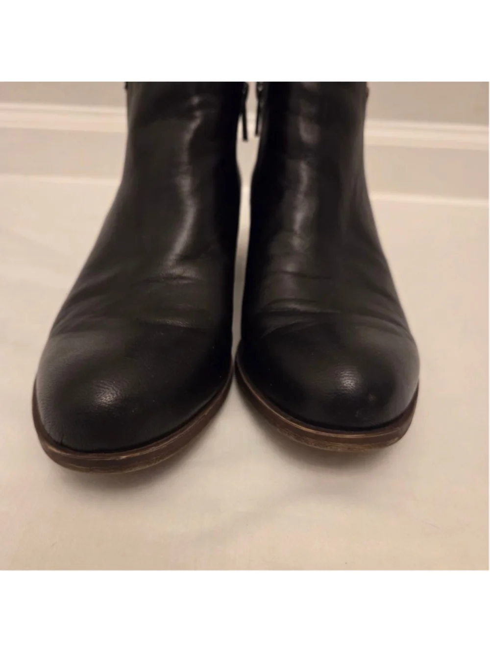 ucky Brand Black Ankle Boots Size 8.5
